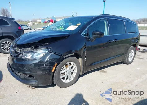 2020 Chrysler Voyager Lxi из США, поврежденный, VIN 2C4RC1DG6LR145193